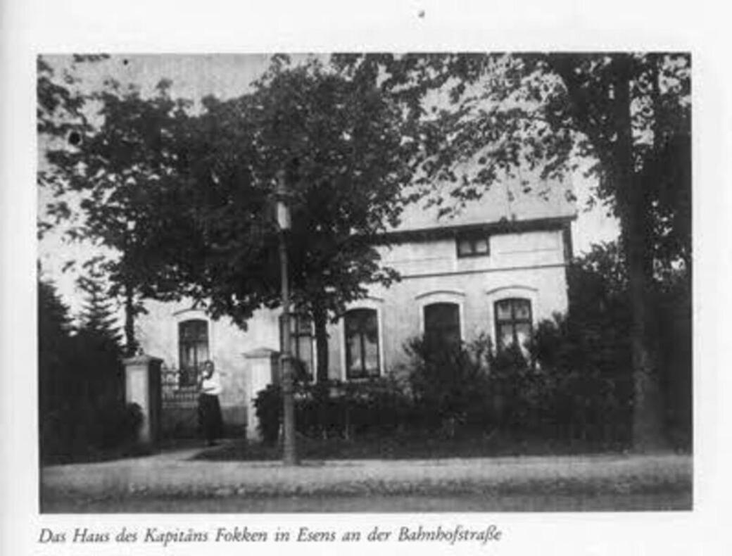 Villa Fokken Steuermannsquartier 埃森斯 外观 照片